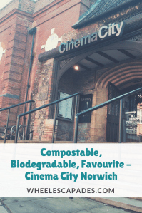 The same image of Cinema City entrance, with the title text over. This is an image to pin. 