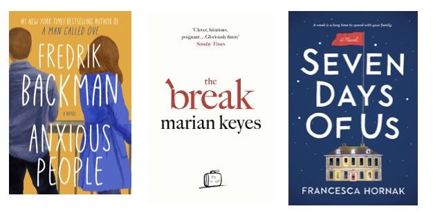 Thumbnail images of the book covers for the following reviews. 